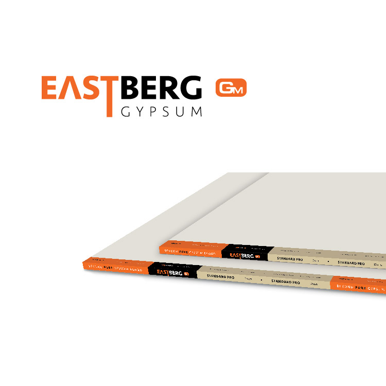 Eastberg gypsum board hero image
